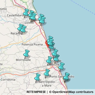 Mappa A14, 62018 Civitanova Marche MC, Italia (9.257)