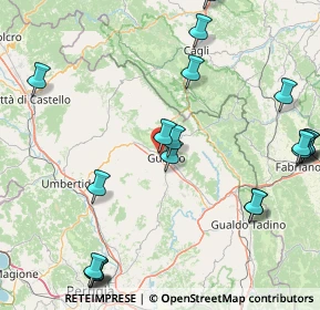 Mappa Via Bramante, 06024 Gubbio PG, Italia (22.5275)