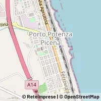 Karte Potenza Picena