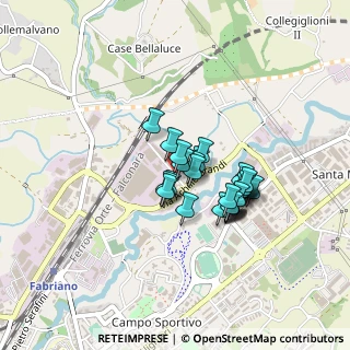 Mappa Via E. Natali, 60044 Fabriano AN, Italia (0.3)