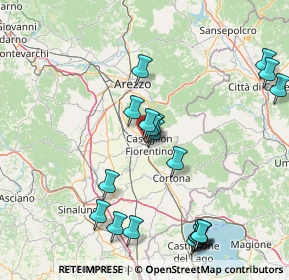 Mappa Via Corinto Corinti, 52043 Castiglion Fiorentino AR, Italia (18.5885)