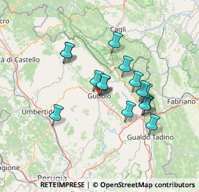 Mappa Via Mazzini, 06024 Gubbio PG, Italia (11.70933)