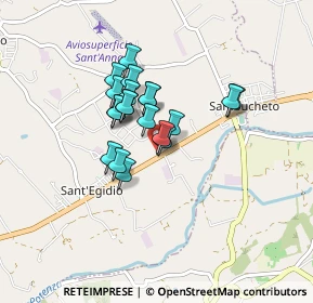 Mappa Via villa mattei, 62010 Montecassiano MC, Italia (0.6115)