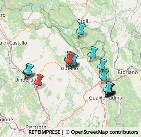 Mappa Via S. Gerolamo, 06024 Gubbio PG, Italia (14.295)