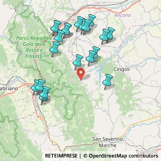 Mappa Via Figuretta, 62021 Apiro MC, Italia (8.9185)
