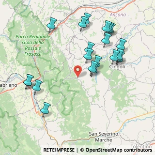 Mappa Via Figuretta, 62021 Apiro MC, Italia (9.07)