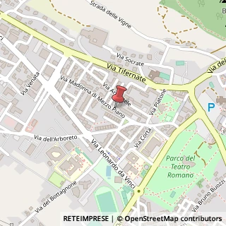 Mappa Via Madonna di M. Piano, 27, 06024 Gubbio, Perugia (Umbria)