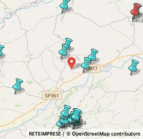 Mappa 62010 Montecassiano MC, Italia (5.9135)