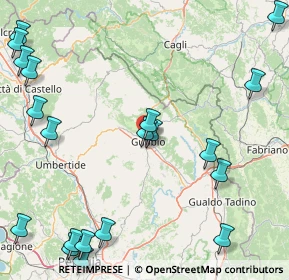 Mappa Via Rosmini, 06024 Gubbio PG, Italia (24.974)