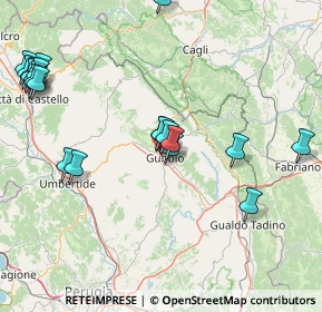 Mappa Via Rosmini, 06024 Gubbio PG, Italia (19.9505)