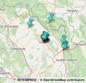 Mappa Via Rosmini, 06024 Gubbio PG, Italia (6.46)