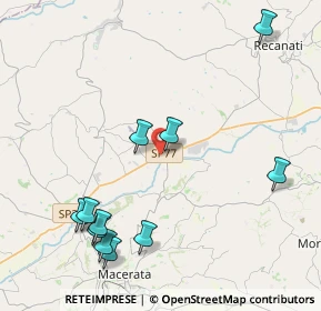 Mappa Via Torquato Tasso, 62010 Sambucheto MC, Italia (5.01364)