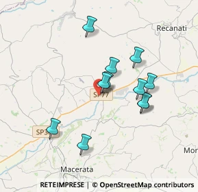 Mappa Via Torquato Tasso, 62010 Sambucheto MC, Italia (3.19909)