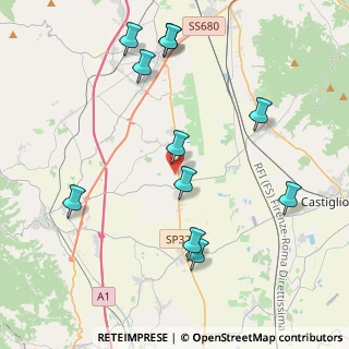 Mappa Strada Comunale di Bagnese, 52048 Monte San Savino AR, Italia (4.65727)
