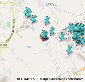 Mappa SP Montecassiano, 62010 Fontanelle , Italia (0.61071)