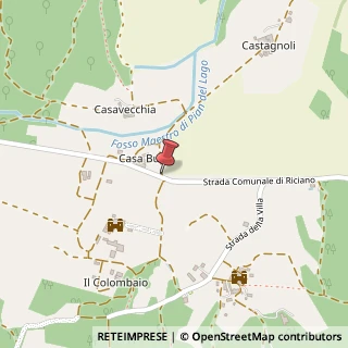 Mappa Strada di Riciano, 2, 53035 Monteriggioni, Siena (Toscana)