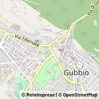 Térkép Gubbio