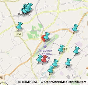 Mappa Aeroporto di Comiso 