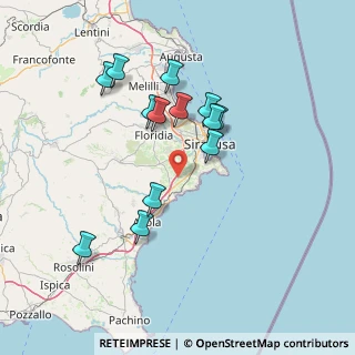 Mappa Strada Sant'Elia, 96100 Siracusa SR, Italia (15.37308)