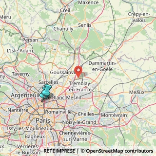 Mappa Aéoroport Charles de Gaulle Aérogare 2 - Hall E: Bâtiment 1200 E, 11013 Courmayeur AO, Italia (17.20333)