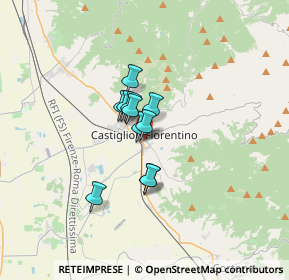 Mappa Via della Consolazione, 52043 Castiglion Fiorentino AR, Italia (1.95091)