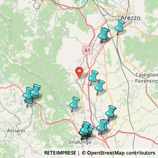 Mappa 52048, 52048 Monte San Savino AR, Italia (11.4905)