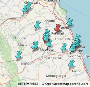 Mappa Presso Centro Medico Citymed, 62010 Montecassiano MC, Italia (15.03)