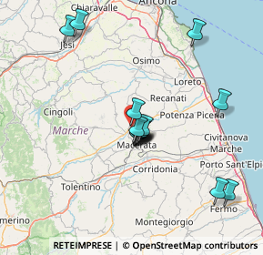 Mappa Presso Centro Medico Citymed, 62010 Montecassiano MC, Italia (12.79867)