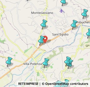 Mappa Presso Centro Medico Citymed, 62010 Montecassiano MC, Italia (3.6355)