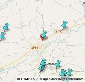 Mappa Presso Centro Medico Citymed, 62010 Montecassiano MC, Italia (6.75667)