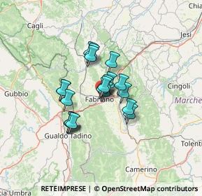 Mappa 60044 Fabriano AN, Italia (9.0865)