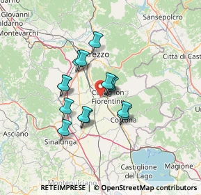 Mappa Zona industriale, 52043 Castiglion Fiorentino AR, Italia (10.38143)