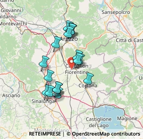 Mappa Zona industriale, 52043 Castiglion Fiorentino AR, Italia (12.27056)