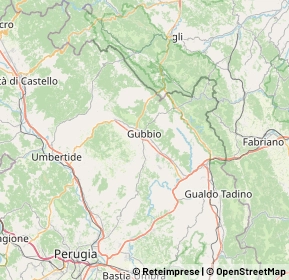 Mappa 06024 Gubbio PG, Italia (16.0575)