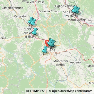 Mappa Via Pirro Maria Gabrielli, 53100 Siena SI, Italia (31.135)