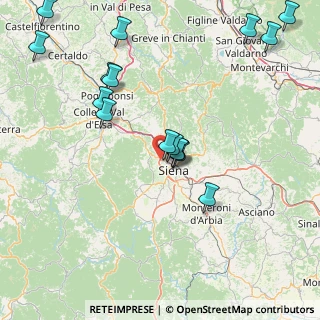 Mappa Via Pirro Maria Gabrielli, 53100 Siena SI, Italia (18.96313)