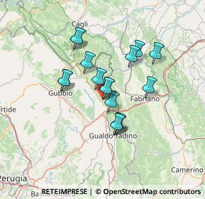 Mappa Via E. Caserta, 06028 Sigillo PG, Italia (11.05438)