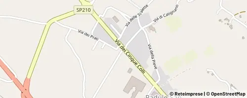 Mappa Gubbio