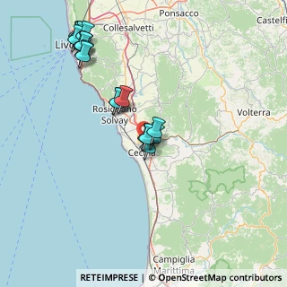 Mappa Parco Commerciale Corte, 57023 Cecina LI, Italia (17.36667)