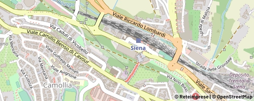 Mappa Siena