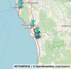 Mappa Via Maria Curie, 57023 Cecina LI, Italia (29.63)