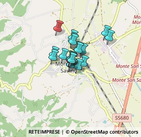 Mappa Via Sansovino, 52048 Monte San Savino AR, Italia (0.44)