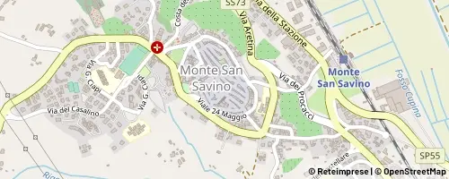 Mappa Monte San Savino