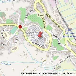 Mappa Via Roma, 48, 52048 Monte San Savino, Arezzo (Toscana)