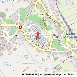Mappa Via Fiorenzuola, 7, 52048 Monte San Savino, Arezzo (Toscana)
