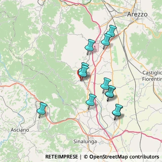 Mappa Piazza di Monte, 52048 Monte San Savino AR, Italia (7.30667)