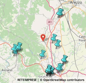 Mappa Via Sansovino, 52048 Monte San Savino AR, Italia (11.073)