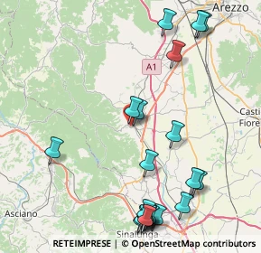 Mappa Piazza di Monte, 52048 Monte San Savino AR, Italia (10.5785)