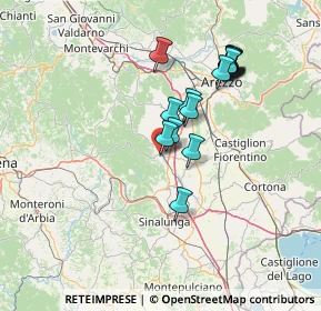 Mappa Via Sansovino, 52048 Monte San Savino AR, Italia (13.18)