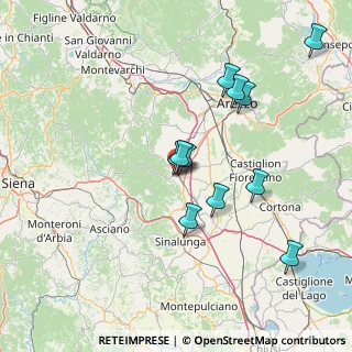 Mappa Via Conte Cungi, 52048 Monte San Savino AR, Italia (14.60091)